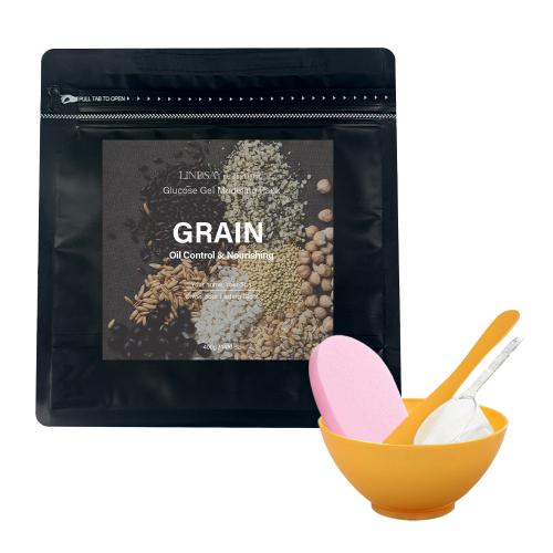 

Lindsay Re:natural Low-Irritation Grain Modeling Pack 400g (with 3 Tools & Sponge Gift) NONE