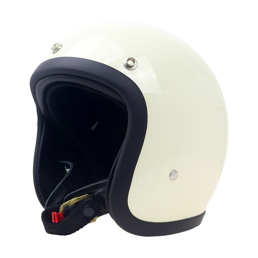Japanese Vintage Small Shell TT&COCASCOS Open Face Helmet Jet Cafe Racer 500TX Scooter 3/4 Open Motorcycle Helmet