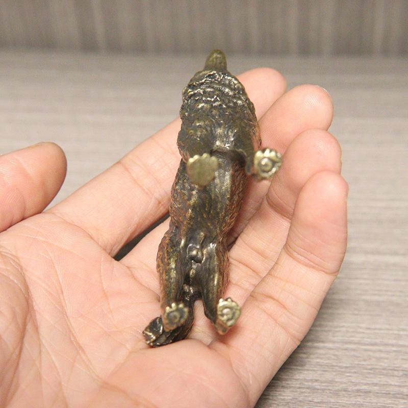 Messing Heulender Wolf Statue Skulptur Figur Handwerk Einrichtung für Heimdeko Wohnzimmer Veranda Dekorationen Büro Schreibtisch Ornamente