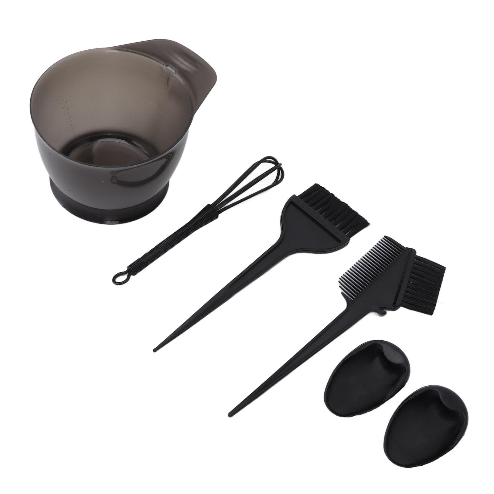 

Hair Colo Dyeing Kit Professional Salon Portable Ear Dye Brush Mixing Bowl Tool Set