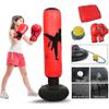 Punching Bag For Kids. Inflatable Boxing Bag . Kids Boxing Practice Set . Instant Rebound