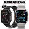 ULTRA Titanium Strap for Apple Watch Ultra 2 49mm Series 10 46mm Magnetic Link Bracelet for Iwatch 9 8 7 6 5 4 Se 45mm 44mm Band