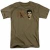 26 Elvis Presley At The Gates T Shirt Mens Licensed King Tee Safari Green Unisex T-Shirt
