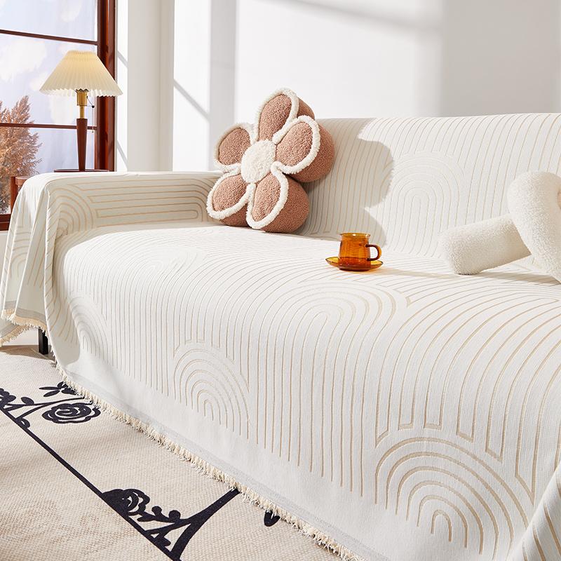 

1 шт., покрывало для дивана, современное декоративное полотенце для гостиной, 1/2/3/4 сиденья, простой и щедрый, универсальный синел для четырех сезонов 180x130cm