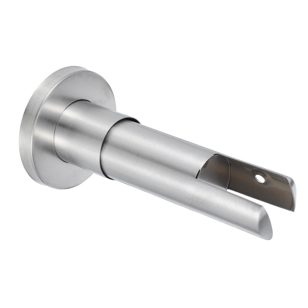 Corrosion Resistant Stainless Steel Restroom Partition Support Feet Easy Install High Capacity for Public Toilet Cubicle
