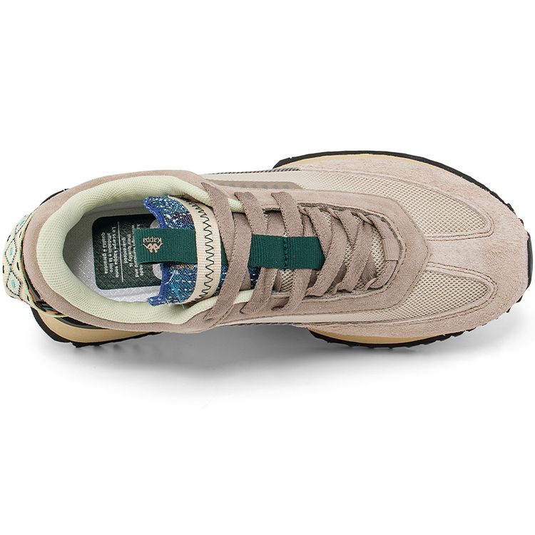Kappa Fabric Suede Retro Comfortable Shock Absorbing Low Top Lifestyle Casual Shoes Unisex sneakers Atmospheric-Gray K0BZ5MM39-1117