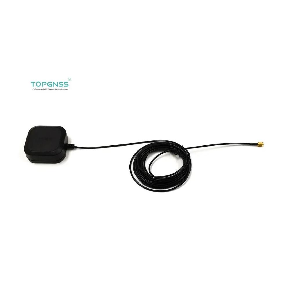 TOPGNSS AN608 high precision GNSS antenna,RTK GPS antenna,UAV-UGV High precision gain For ZED-F9P RTK antenna BEIDOU,SMA-J