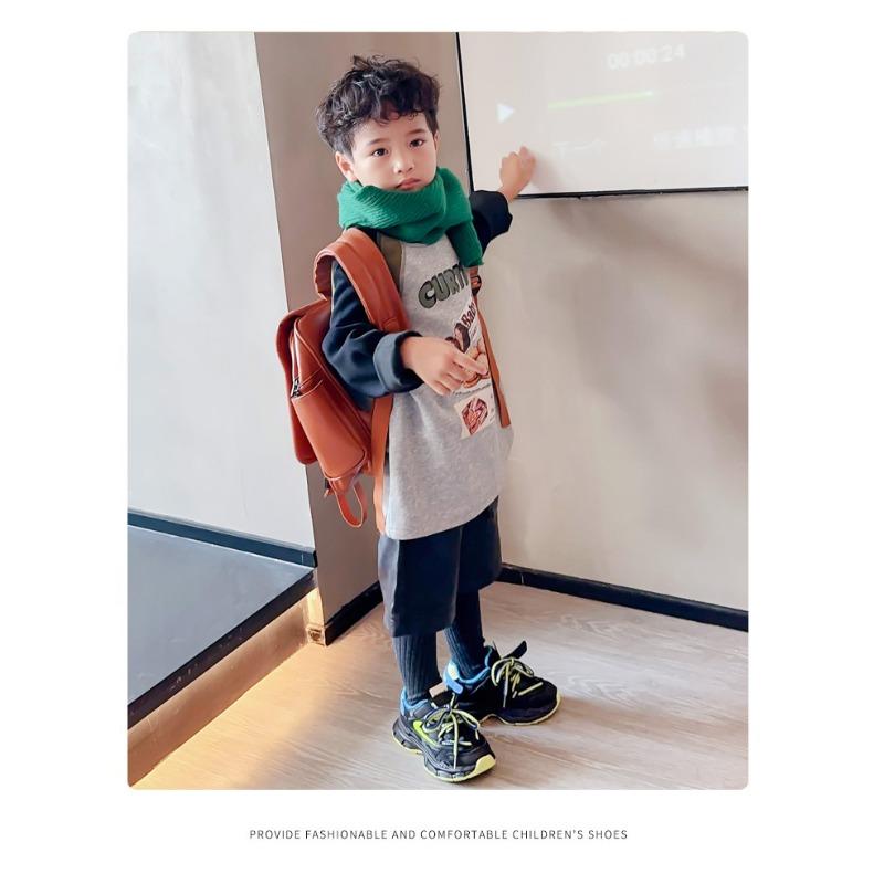 Новые осенние и зимние детские спортивные туфли для девочек — фото 14