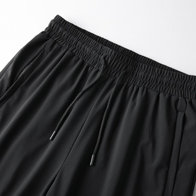 Men's Plus Size Ice Silk Capri Pants