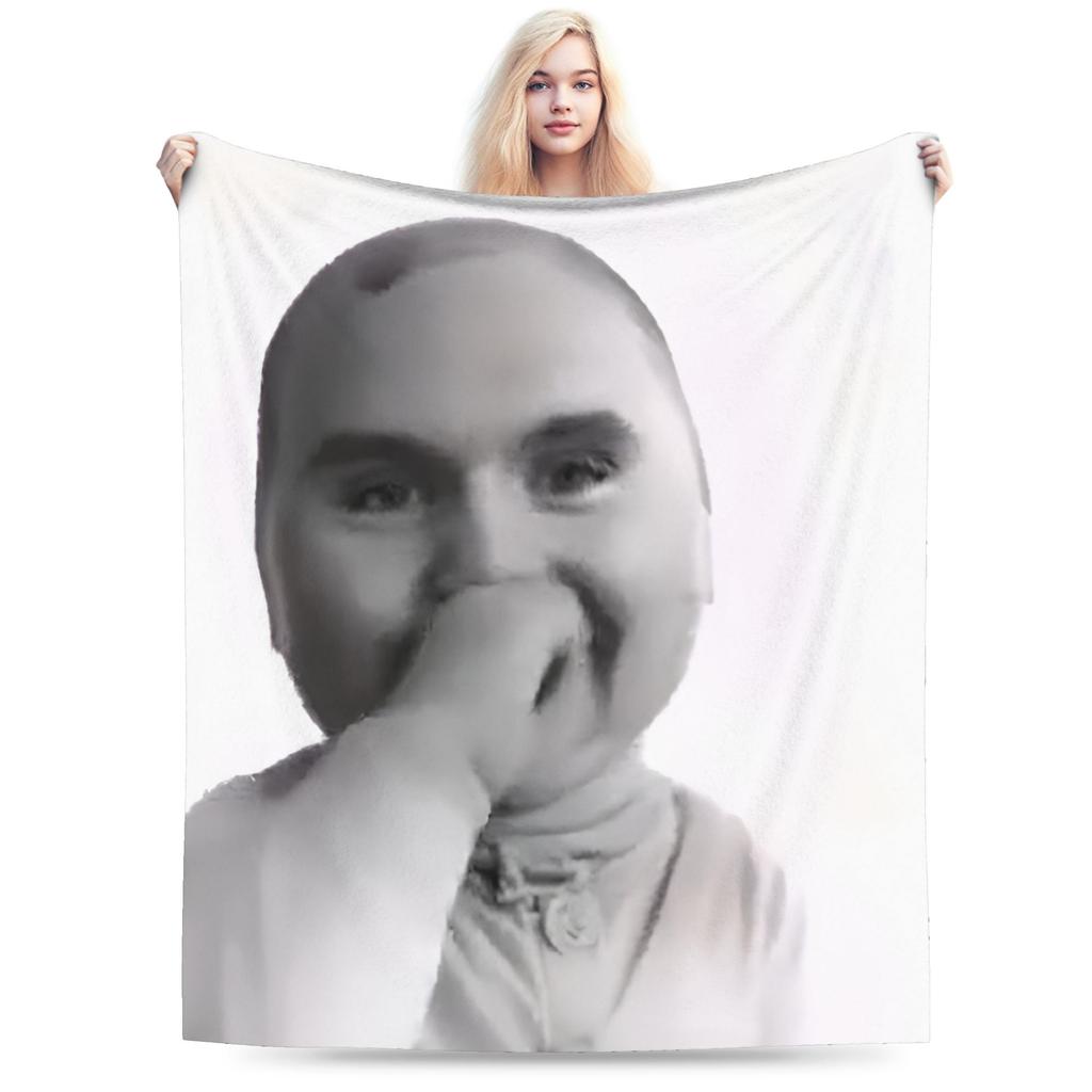 Charlie Kirk Funny Meme Blankets Ultra-Soft Flannel Healing Present Throw Blanket Plush Thin Quilt