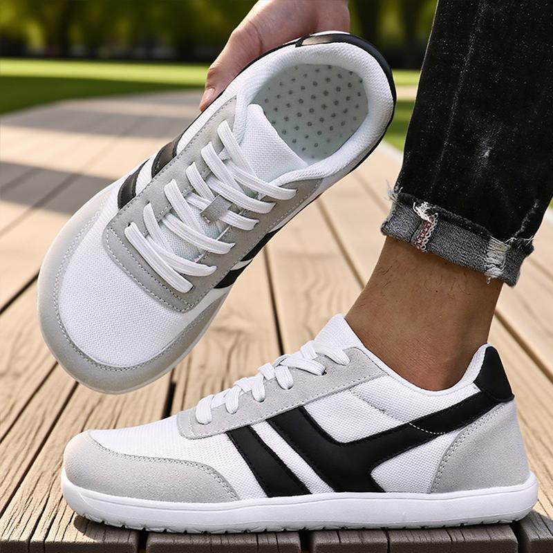 Fashion Tenis De Hombre Wide Toe Box Barefoot Shoes Minimalist Breathable Comfortable Outdoor Walking Shoe Sports Casual Blue Shoes 2025