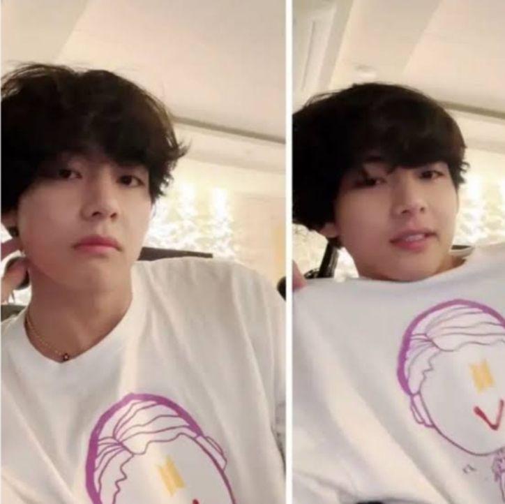 [USED] BTS x McDonald's collaboration T-shirt worn by V