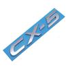 19X3.1CM for Mazda CX5 CX-5 3D Refitting Decals ABS Car Tail Letters Emblem Trunk Badge Stickers Decoration Accessories qhtnw11