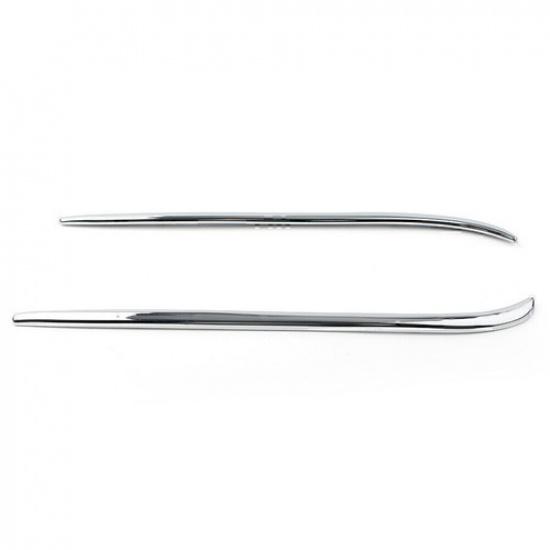 Chrome Fairing Eyebrows Trim Fit Honda Goldwing GL1800 2001-2011