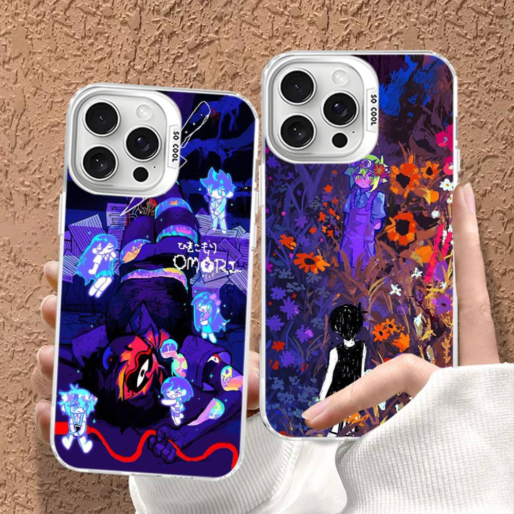 O-Omori Game Phone Case for iPhone 17 16 Plus Pro Max 15 14 13 12 11 Matte Colorful Covers