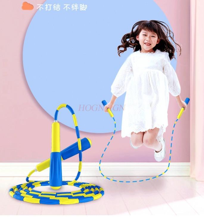 Special For Beginners In Children'S Skipping Rope Kindergarten Adjustable Bamboo Knot Rope