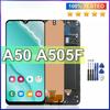 AMOLED Displej Pro Samsung Galaxy A50 LCD Displej Dotyková Obrazovka Digitizér Sestava S Rámečkem Pro SM-A505FN/DS A505F/DS LCD