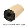 Sound Heat Insulation Mat 200cm 10mm Thickness Pad Noise Reduction for Trunks Engine