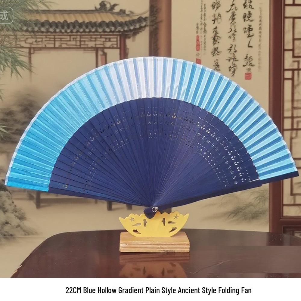 Chinese Style Folding Bamboo Fan for Hanfu or Dance
