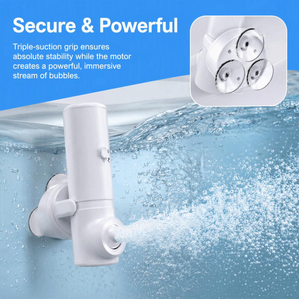 Wireless Bath Foam Machine Fully Automatic Bathtub Bubble Maker Hydrotherapy Machine Home Spa