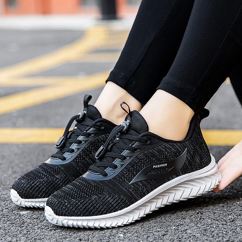 Women's Comfortable Casual Slip-On Sports Shoes Soft Bottom Lightweight Spring Autumn New Style for Middle-Aged And Elderly Men