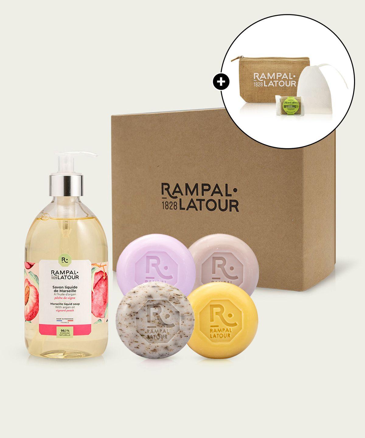 Sabon Liquid & Sabon Longe 5-Piece Gift Set (Peach)