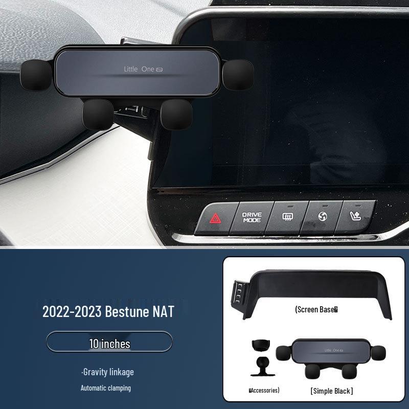 Compatible with 22-23 Bestune NAT Models: Mobile Phone Holder & Navigation Frame for Car Screen Modification