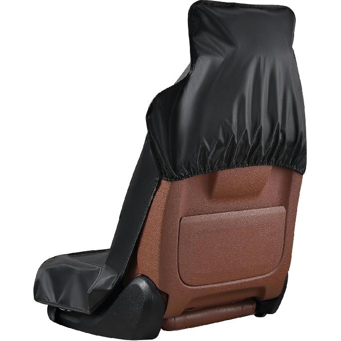 Magca Car Seat Cover Protector, Waterproof, Front Seat Cover for Universal Car Seat, Black, Pack of 1