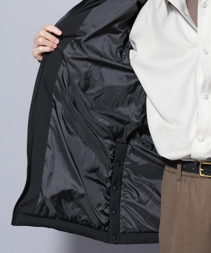 Nano Universe Nishikawa Down SOLOTEX Down Size (R) Jacket, Men's, L, 031, Off-White, 668-5214202