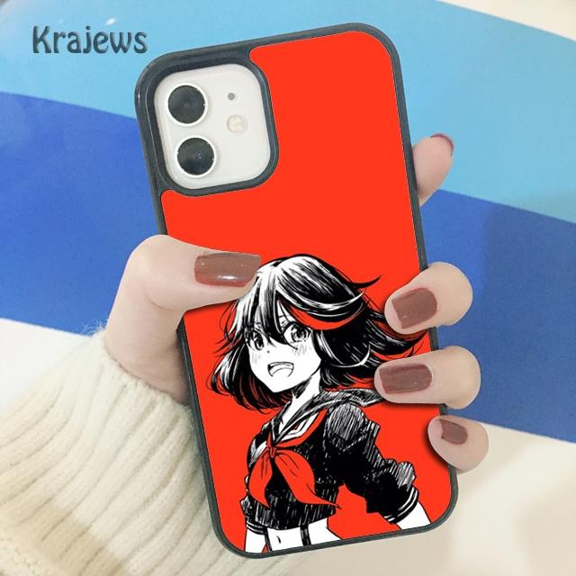 

Мягкий чехол для телефона Krajews Anime Kill La Kill для iPhone 14 5 SE 6s 7 8 plus X XR XS 11 12 13 pro max Samsung S21 S22 ultra Samsung S22ultra