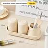 Crema Bathroom Organizer Set