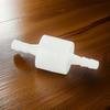 4mm/6mm/8mm/10mm/12mm Hose ID Plastic/ White Check Valve 1-Way Non-return Valve