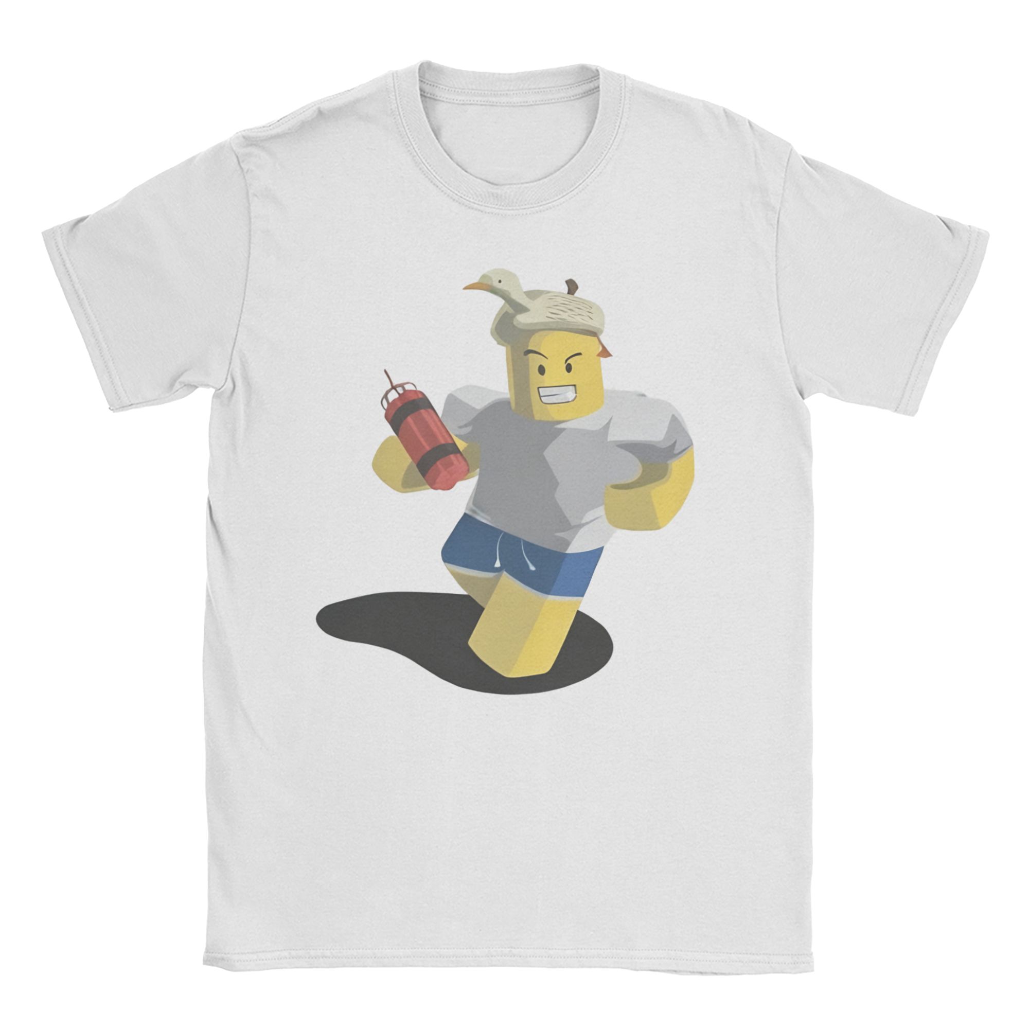 Shedletsky Blame John Forsaken Gaming T Shirts Meme 100% Cotton Tops Men Women Short Sleeve Tee Shirt Graphic Printed T-Shirts S разноцветный