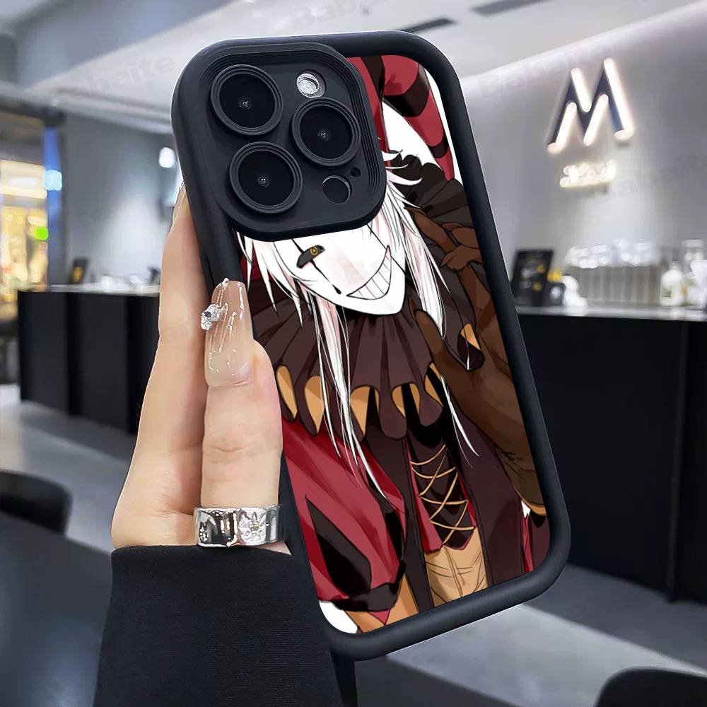 The Freak Circus Pierrot Game Phone Case For iPhone 17 16 E 15 14 13 12 11 Pro Max Plus Back Cover