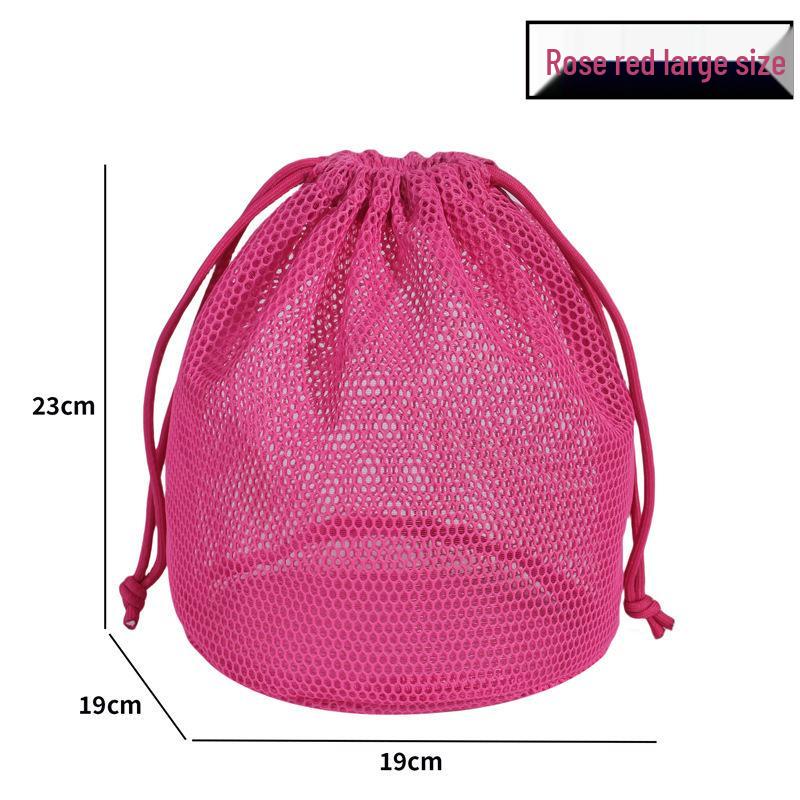 Portable Transparent Mesh Makeup Bag & Travel Toiletry Organizer