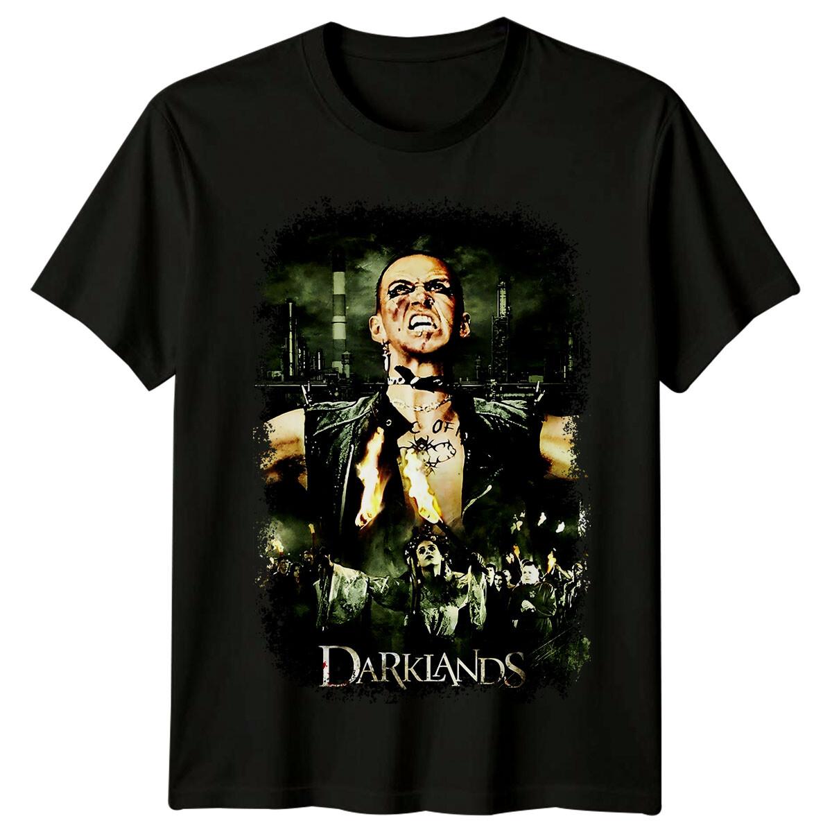 

Darklands (1996) Movie Poster Inspired T-Shirt Retro 90s Tee Unisex 5XL різнокольоровий
