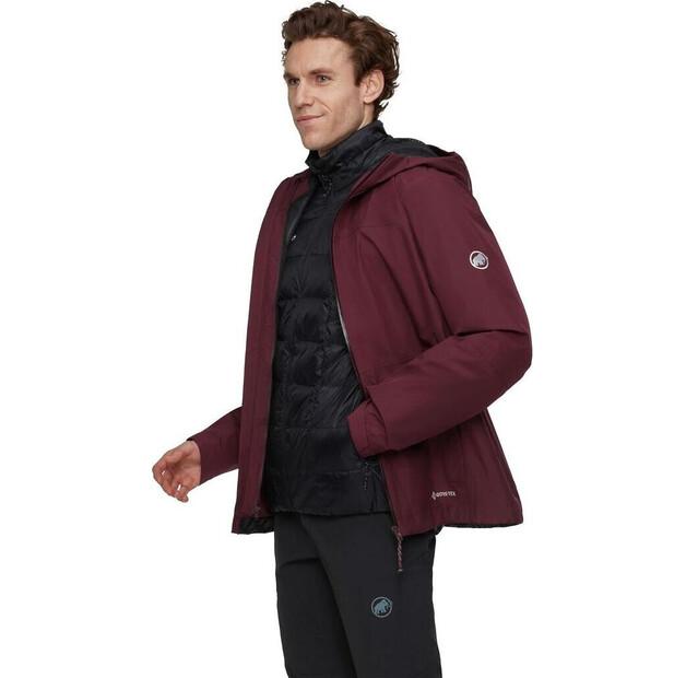 Casaco Mammut Treeline 3 em 1 Hardshell com Capuz