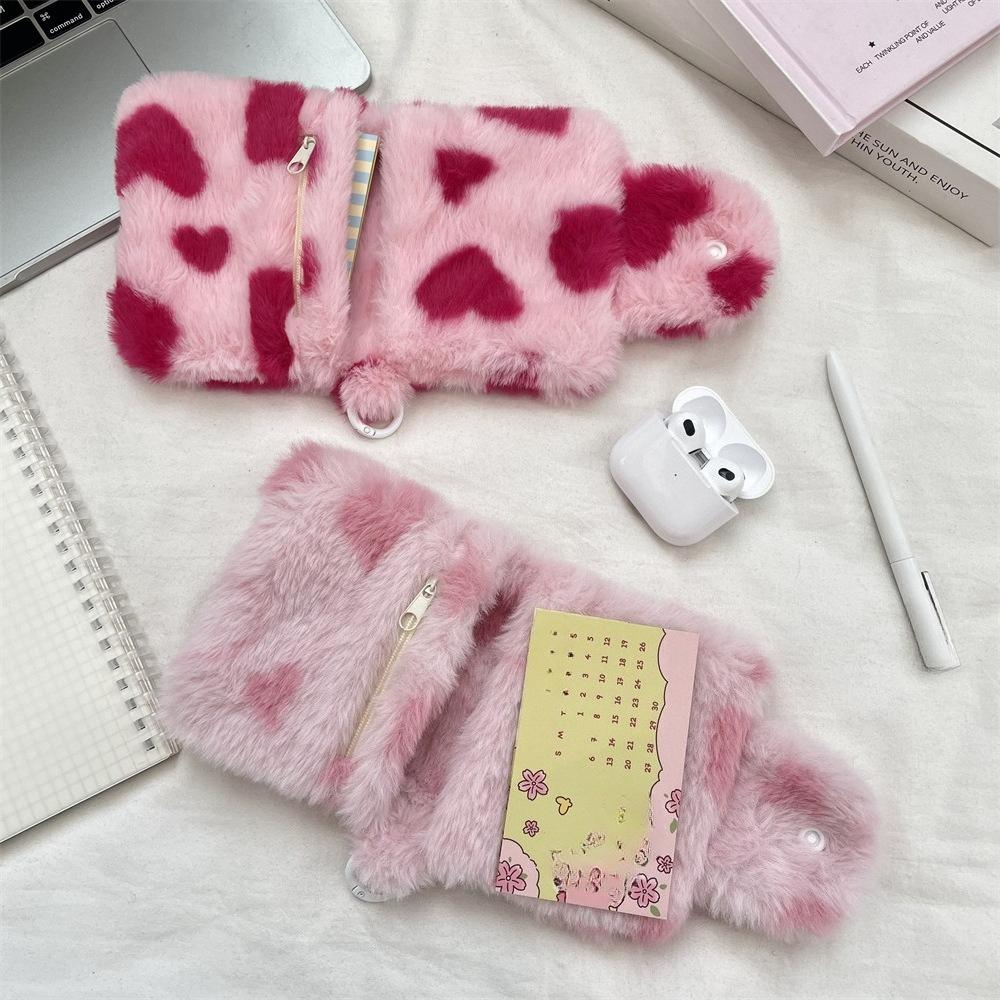 Cute Floral Korean Fashion Wallet for Girls Portable Coin Purse Card Holder Small Storage Bag
