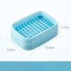 Grid Soap Box Handmade Soap Double-layer Drip-drying Wall-mounted Storage Rack Laundry Soap Soap Box Storage