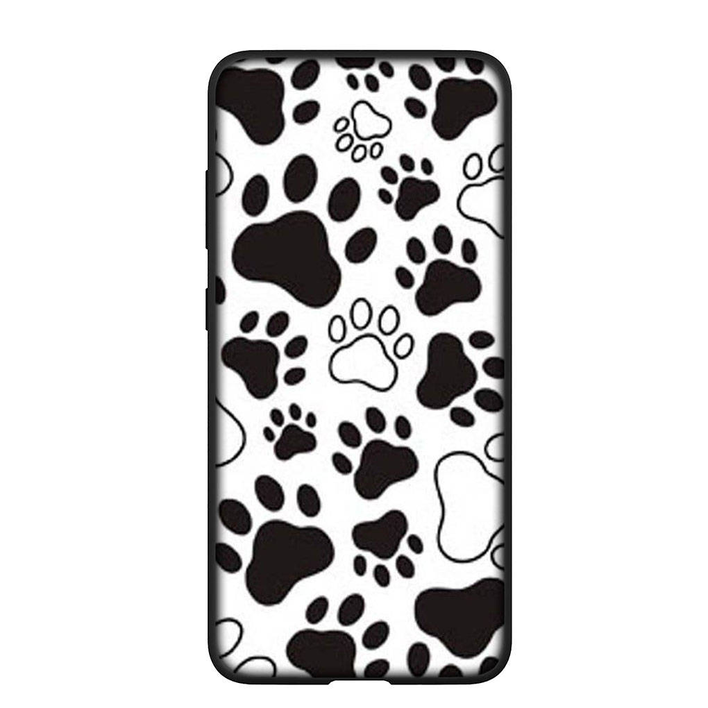 Phone Case for Samsung Galaxy S24 S23 iPhone 15 14 Xiaomi Redmi Note 13 12 11 8 10 9 Pro Max Plus X XR OPPO A15 Huawei Cute Dog Paw Cat Cover