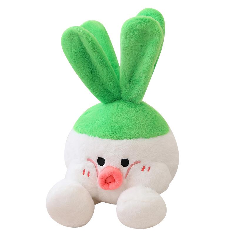 

Radish 11236in Green Vegetable Plush Toy Soft Stuffed Doll Pillow Gift Kids 28cm/11.02in