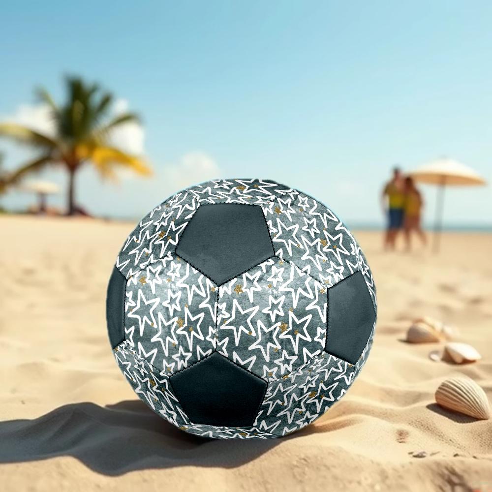 1pc Starry Night Durable Soccer Ball/Football, Size 5, Perfect for Training, Entertainment And Competition,Gift yy26060895