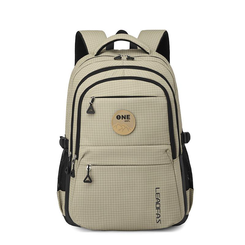 New Schoolbag Large-capacity Spine Protection To Reduce the Burden On Junior High School and High School Students Backpack Leisure Travel Backpack