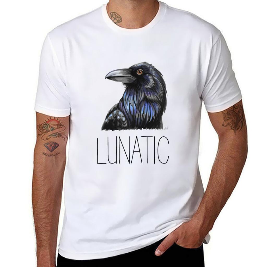 Raven Lunatic Tshirt T Shirts For Unisex Pack Cotton Tshirt