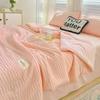 New Color Block Single Summer Quilt Student Dormitory Single Thin Quilt Soft and Comfortable Air Conditioning Quilt