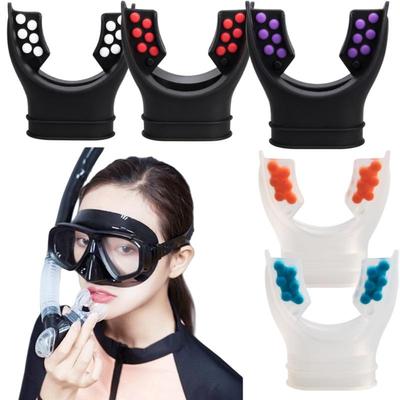 1Pcs Regulator Snorkel Comfort Fit Mouth Piece For Men Women Scuba Diving Silicone Mouthpiece Tab Replacement