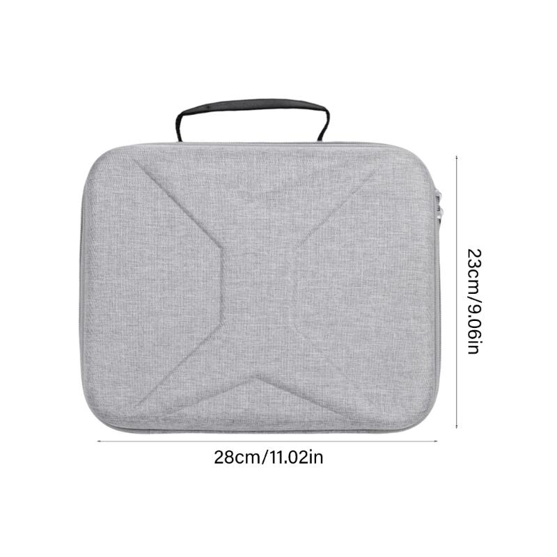 Professional Single Shoulder UAV Bag, EVA Organiser Case Travel Suitcase with Comfortable Silicone Handle