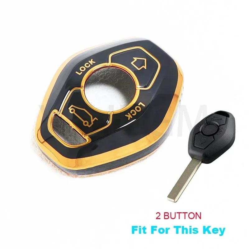 

ТПУ Чехол для ключа автомобиля Чехол для BMW X5 E53 X3 F83 E46 E39 E38 E60 E63 E61 E64 Серии 3 5 7 330i Z3 Z4 E85 E86 M5 325i Оболочка Брелок