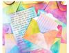 Set di Buste Regalo Letterarie Creative ad Acquerello da 160 Pezzi