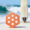 12lots Hexagonal Clear Surfs Tractions Pad Semi Clear Deck Pad for Surfboards Crafts Surfing Accessories